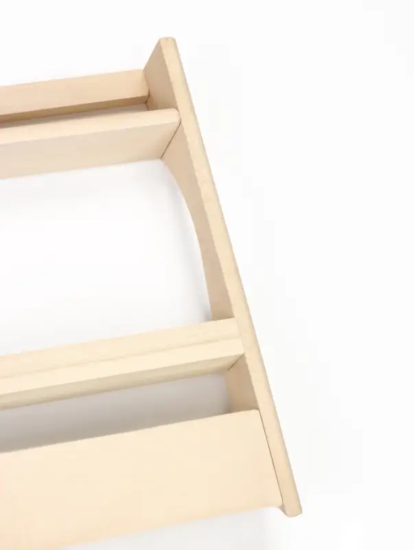 Полка-вешалка для бани и сауны, 35&times;7&times;35 см, деревянная, 3 крючка, для масел