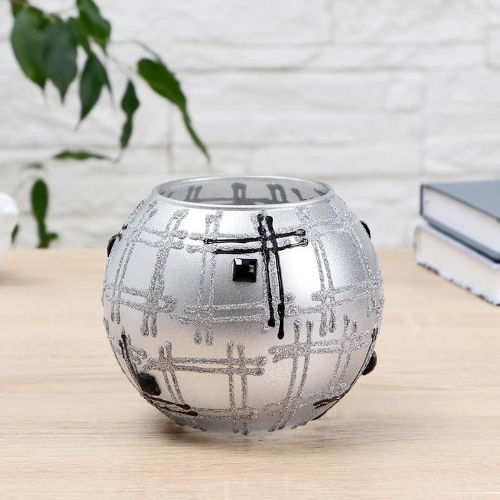 Ваза  Ваза "Орион" шамот с декором d-7,8см 10,5х12