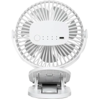Вентилятор Centek&nbsp;CT-5045,настольный,аккум.1800мАч/5Вт/ 4ск/Клипса/Таймер8ч