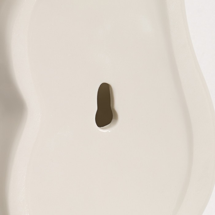 Декор настенный-ваза Декор настенный-ваза "Ракушка" 28 x 10.3 см, белый