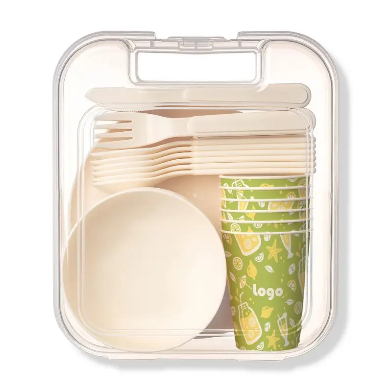 Набор посуды для пикника на 6 персон Picnic на заказ Набор посуды для пикника на 6 персон Picnic на заказ