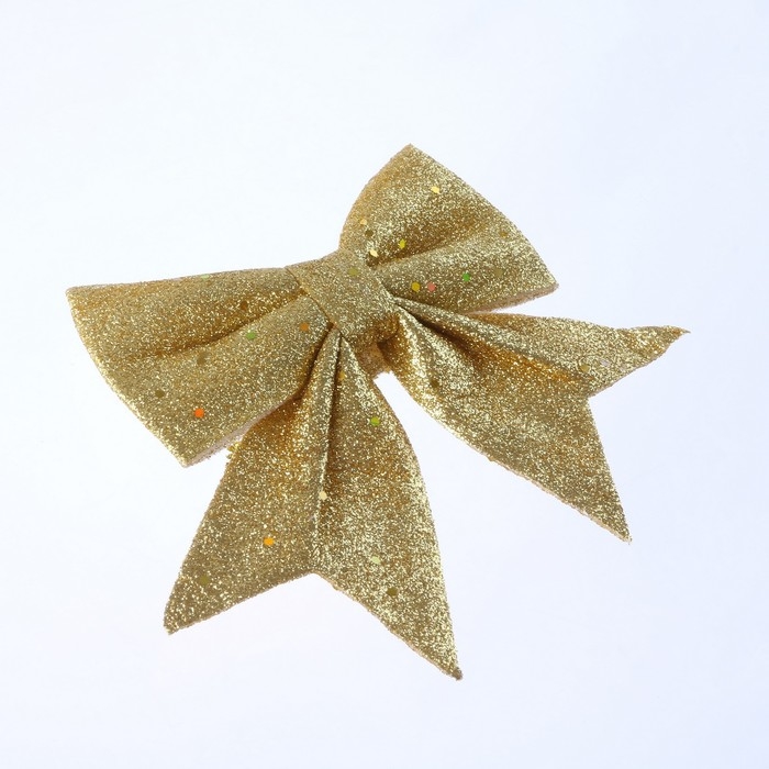 Бант для декора «Новогодний», цвета МИКС Бант для декора «Новогодний», цвета МИКС