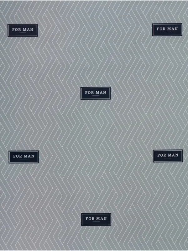 Бумага упаковочная двухсторонняя &laquo;Для мужчины&raquo;, глянец, 70&times;100 см