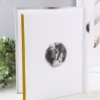 Фотоальбом 10 магнитных листов "Белый котенок" 23X28см, пер-т внутр.спираль Фотоальбом 10 магнитных листов "Белый котенок" 23X28см, пер-т внутр.спираль