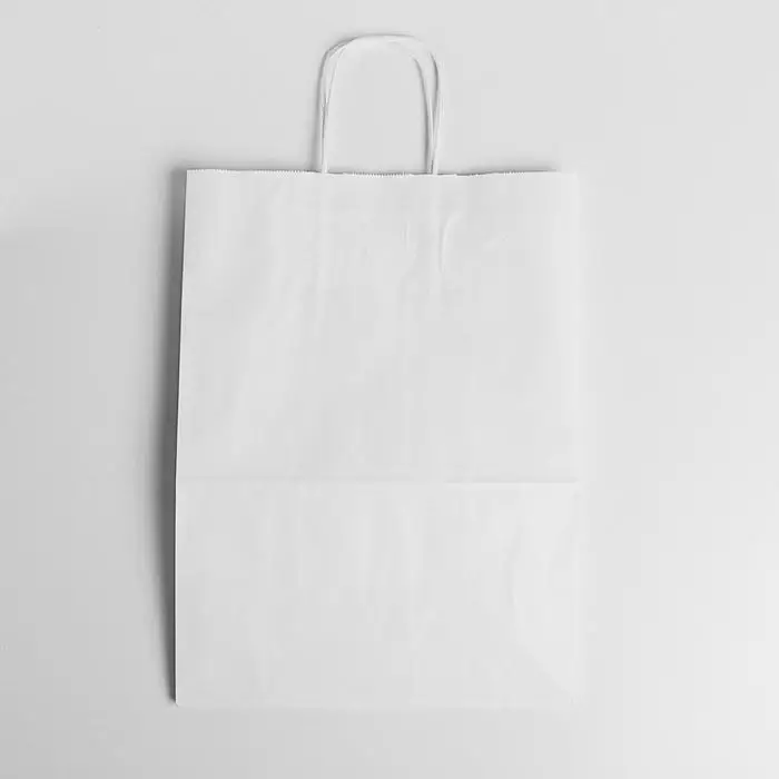 Пакет крафт без печати, круглая ручка 26×15×35 см Пакет крафт без печати, круглая ручка 26×15×35 см