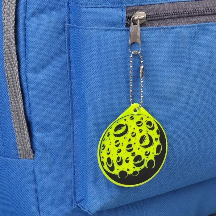 Светоотражающий элемент «Луна», двусторонний, 5.5×6.2 см, МИКС Светоотражающий элемент «Луна», двусторонний, 5.5×6.2 см, МИКС