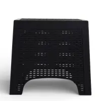 Стол садовый &laquo;Ротанг лайт&raquo;, 43.5&times;43.5&times;39.5 см, пластиковый, цвет графит