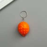 Фонарик брелок для ключей на кольце &laquo;Ёжик&raquo;, 2.8&times;3.5&times;4.8 см, МИКС