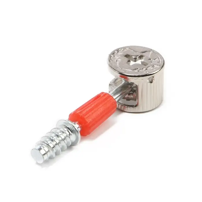 Стяжка мебельная эксцетриковая ТУНДРА, в комплекте со штоком, 10 шт Стяжка мебельная эксцетриковая ТУНДРА, в комплекте со штоком, 10 шт