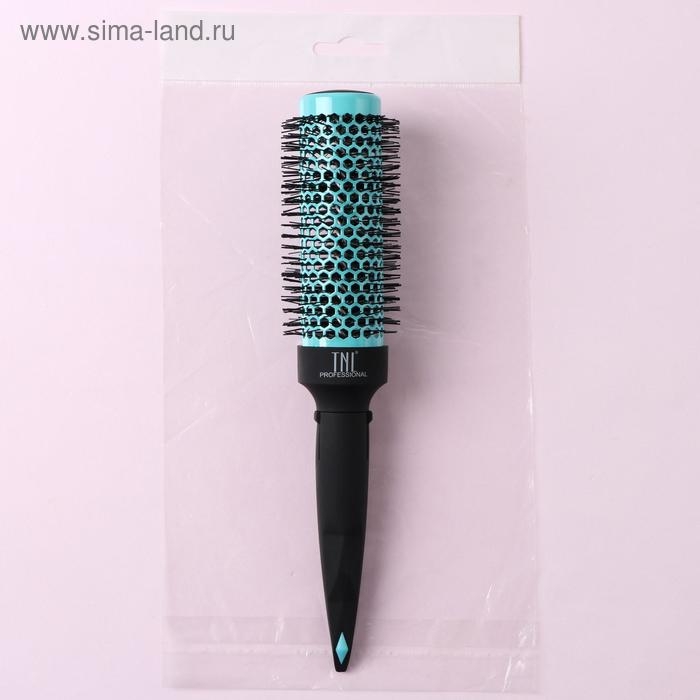 Термобрашинг профессиональный, вентилируемый, d = 3,2 см, цвет бирюзовый/чёрный Термобрашинг профессиональный, вентилируемый, d = 3,2 см, цвет бирюзовый/чёрный