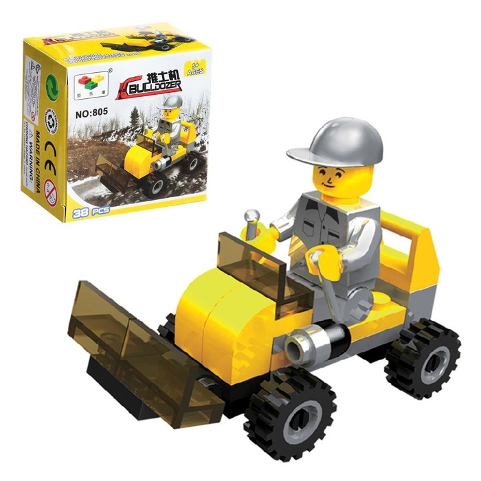 Конструктор «Снежный уборщик», 38 деталей Конструктор «Снежный уборщик», 38 деталей