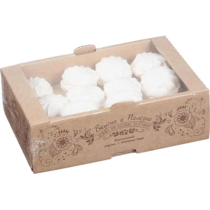 Зефир Яшкино ванильный, 1кг (КЗ111)