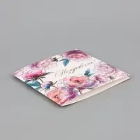 Открытка &laquo;Поздравляю! Пионы&raquo;, тиснение, 15&times;15 см