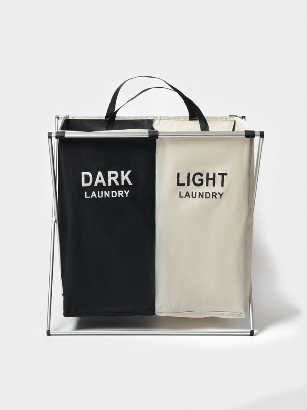 Корзина для белья Доляна LAUNDRY, складная, 60×40×58 см Корзина для белья Доляна LAUNDRY, складная, 60×40×58 см