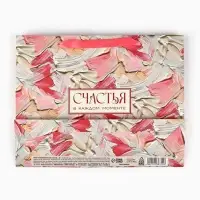 Пакет ламинированный с лентой &laquo;Счастья&raquo;, L 40&times;11.5&times;31 см