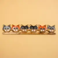 Панно &laquo;Котята&raquo;, 100&times;1.5&times;17 см, дерево