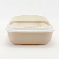 Лоток для кошек малый ALTA, 42&times;31&times;14.5, с бортиком и сеткой, на высоких ножках