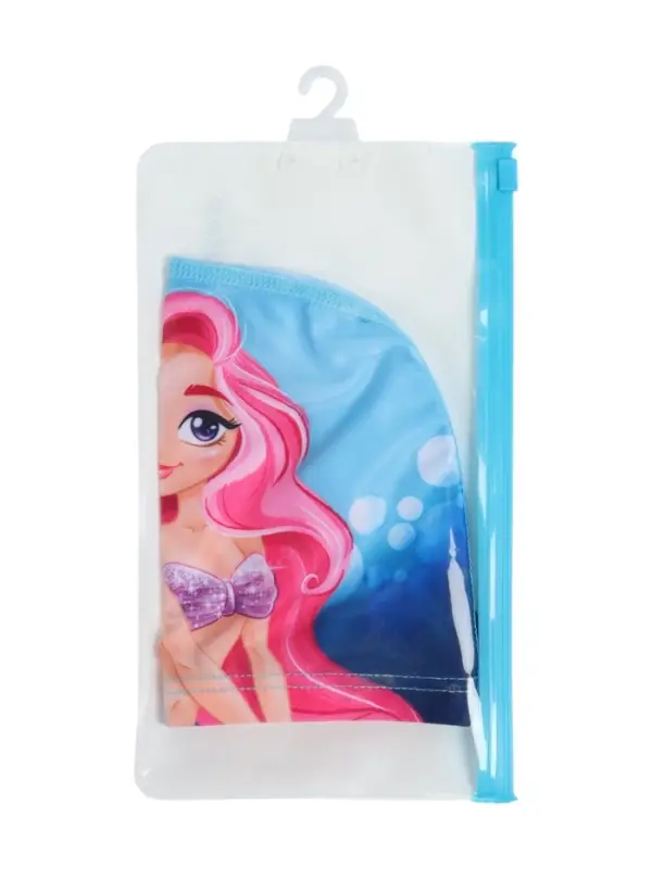 Шапочка для плавания ONLYTOP Swim «Русалка», детская, тканевая, обхват 46-52 см Шапочка для плавания ONLYTOP Swim «Русалка», детская, тканевая, обхват 46-52 см