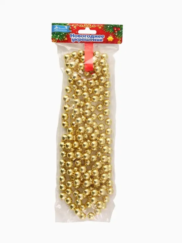 Бусы на ёлку &laquo;Шары&raquo;, длина 2.7 м, d=12 мм, МИКС