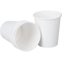 Стакан одноразовый бум 1-сл d-80мм 200мл белый, SP9S 1000шт/кор