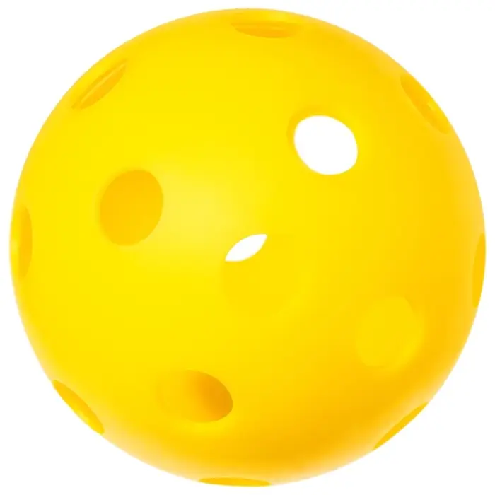 Мяч для флорбола ONLITOP, d=7.2 cм, 23 г, жёлтый