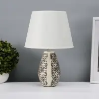 Лампа настольная RISALUX &laquo;Лесли&raquo;, Е14, 40 Вт, 22&times;22&times;34.5 см