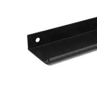 Ручка профильная мебельная торцевая CAPPIO RT002BL, L=120 мм, м/о 96 мм, чёрная, 4 шт.