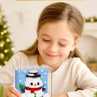 Конструктор UNICON &laquo;Mini Blocks. Снеговичок&raquo;, 419 деталей