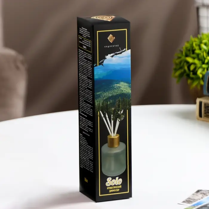 Диффузор ароматический Диффузор ароматический "Solo" 50 мл хвоя, таёжные травы и ягоды