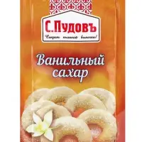 Ванильный сахар &laquo;С. Пудовъ&raquo;, 15 г
