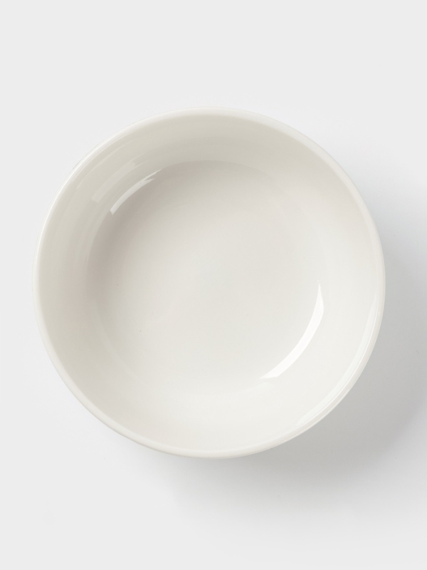 Салатник Доляна  Салатник Доляна "Гуси" цвет белый   15,5х6 см