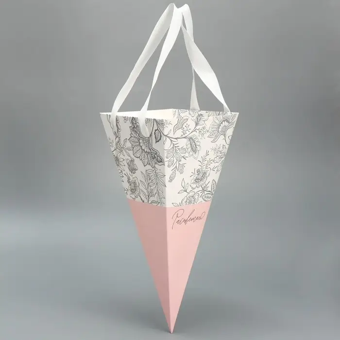 Пакет подарочный, упаковка, «Конус», 13 х 30 х 13 см Пакет подарочный, упаковка, «Конус», 13 х 30 х 13 см