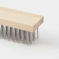 Щетка для пола с металлической щетиной 30 см