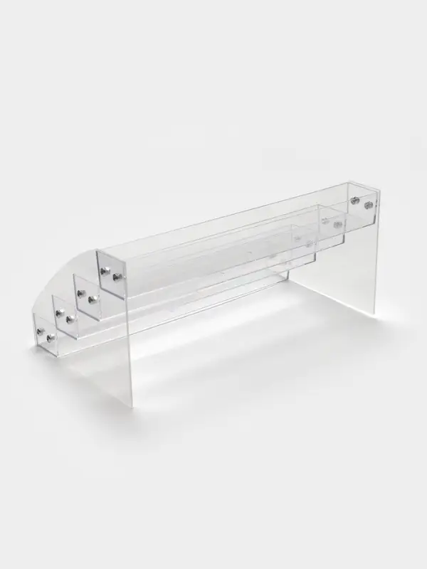 Подставка под лаки 4 этажа, 31.3&times;14.4&times;18.3 см, оргстекло 2 мм
