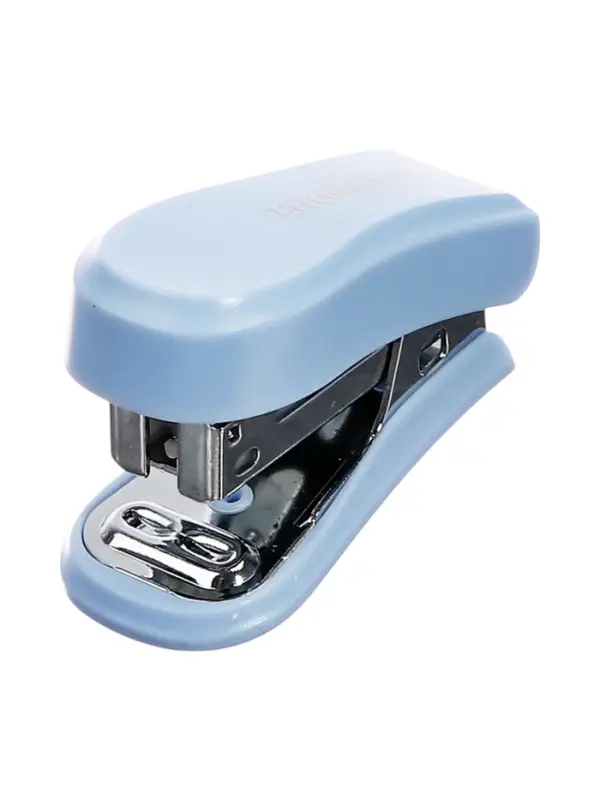 Степлер №24/6, 26/6 ErichKrause Clippy Mini Pastel Bloom, мини, до 15 листов, МИКС