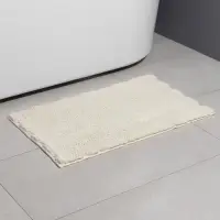 Коврик для дома LaDо́m, букли, плотность 1900 г, 50&times;80 см, белый