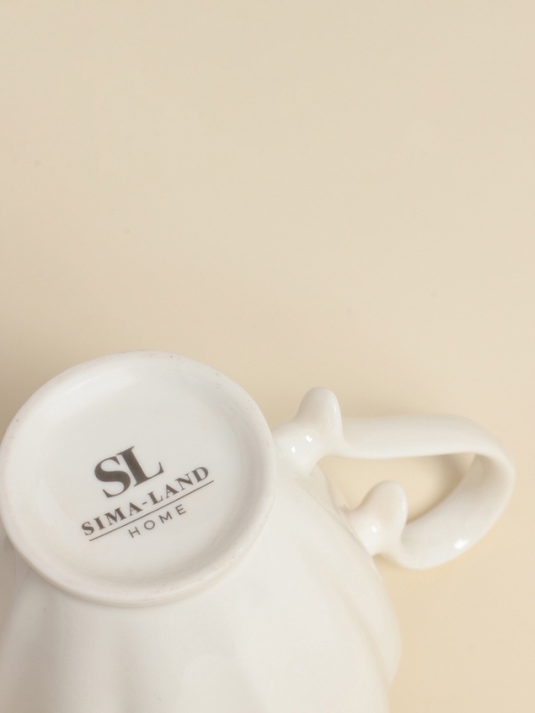 Молочник SL Home «Аманде», 14×8,7×12,5 см, фарфор, белый Молочник SL Home «Аманде», 14×8,7×12,5 см, фарфор, белый