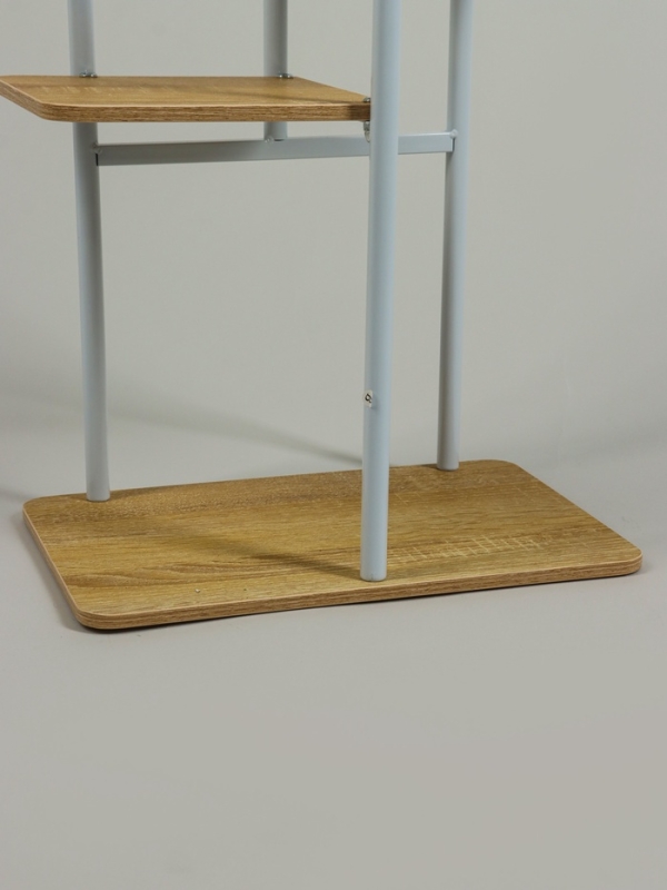 Подставка для цветов Greengo, 5 полок, 36 × 23 × 94 см, напольная, каркас металл, полки МДФ, белая Подставка для цветов Greengo, 5 полок, 36 × 23 × 94 см, напольная, каркас металл, полки МДФ, белая