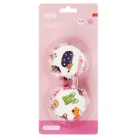 Набор формочек для кап-кейков тм VETTA, 5,5х3х7см, пергамент, 2 дизайна, 48шт