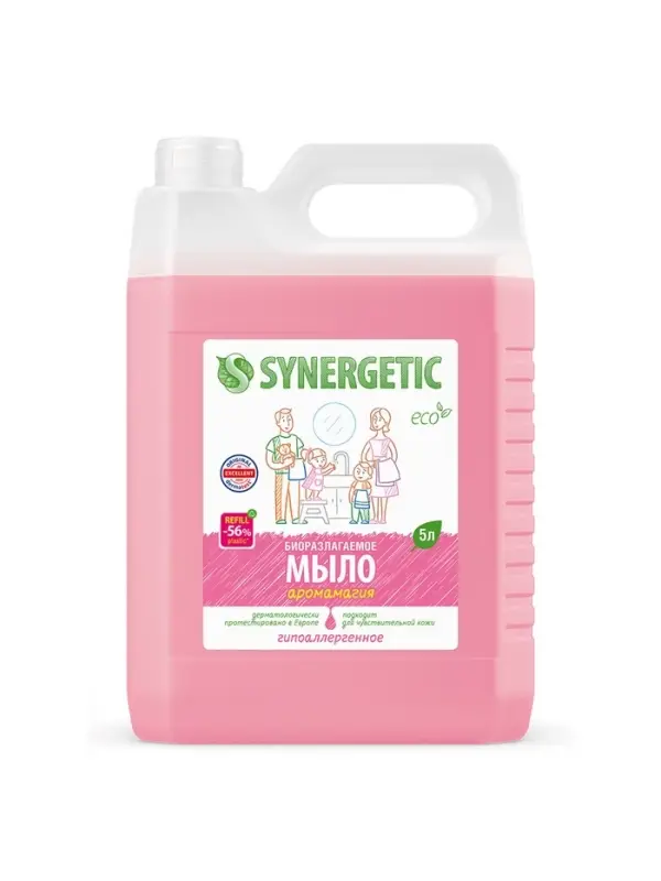 Жидкое мыло Synergetic &laquo;Аромамагия&raquo;, 5 л