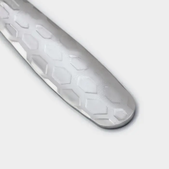 Набор вилок столовых Доляна &laquo;Соты&raquo;, h=20 см, 6 шт., серебристый