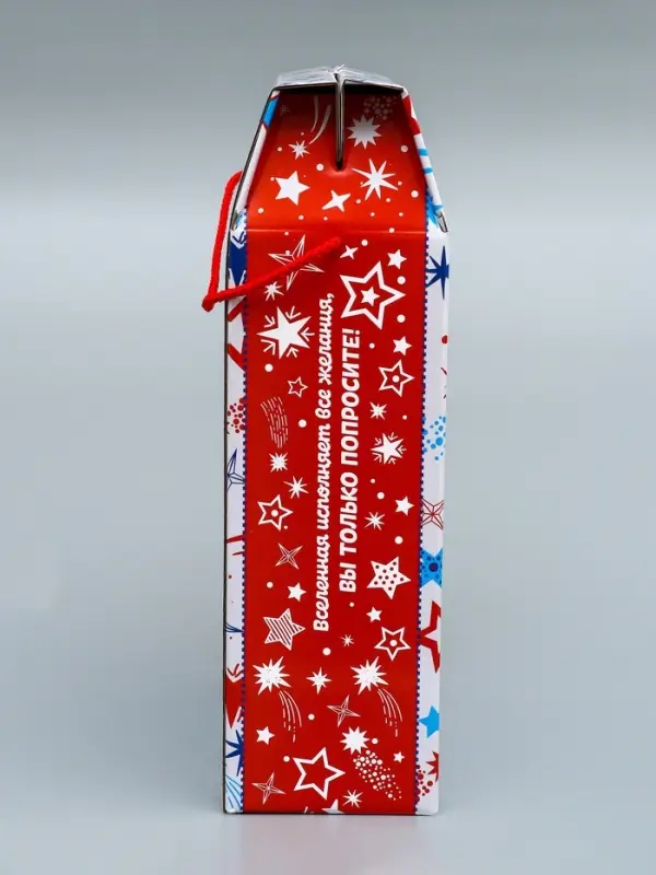 Коробка подарочная новогодняя «Звездная сумка» 22.5×34×10 см Коробка подарочная новогодняя «Звездная сумка» 22.5×34×10 см