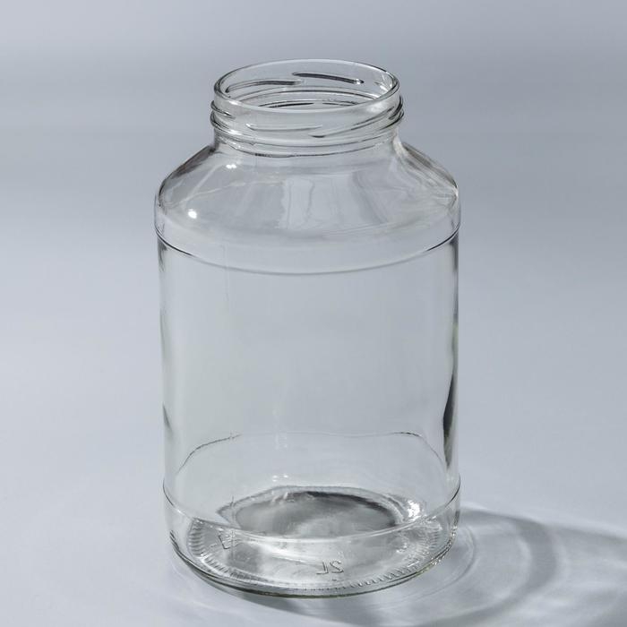 Банка стеклянная, 2 л, ТО-82 мм Банка стеклянная, 2 л, ТО-82 мм