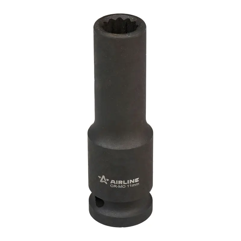Головка ударная торцевая 1/2"DR двенадцатигранная 11мм, L=78мм