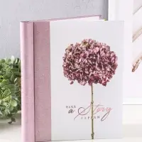 Фотоальбом 10 магнитных листов "Цветок"  23X28см, пер-т внутр.спираль