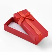 Набор коробочек подарочных 6 шт. под браслет, кулон, цепочку,12&times;4.3&times;2.5 см, (полезная часть 11.5&times;4 см), цвет МИКС
