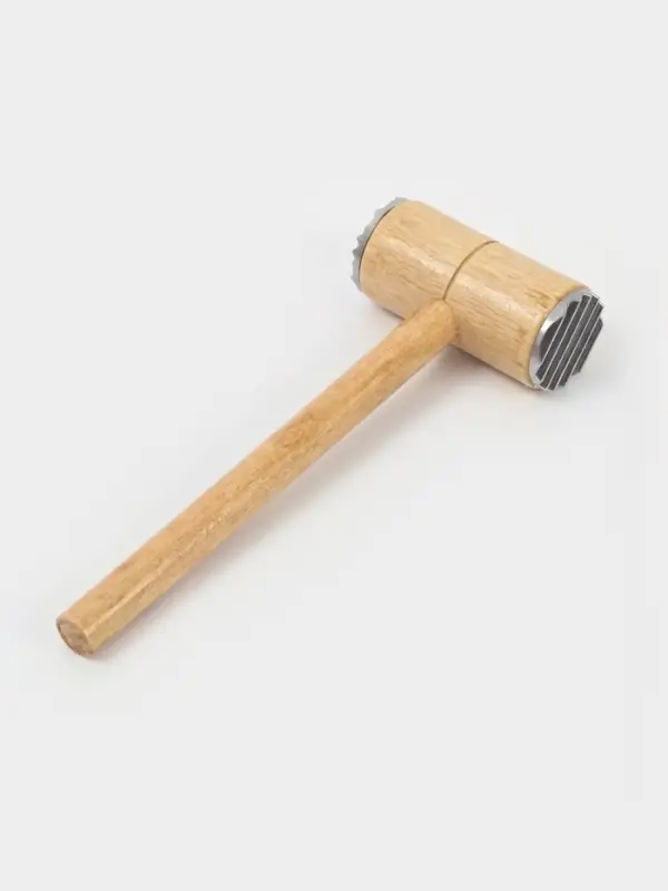 Молоток для мяса Доляна &laquo;Русская душа&raquo;, 26&times;9.5 см, бежевый