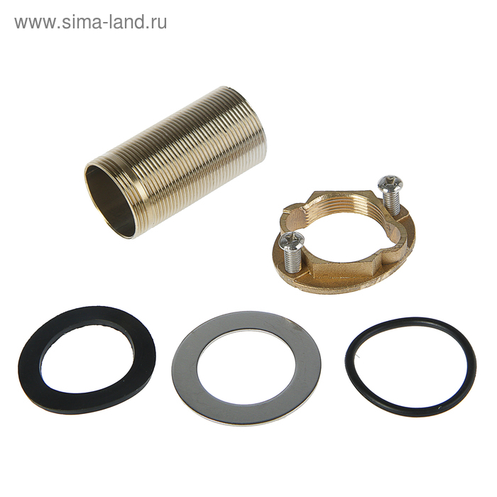 Смеситель для кухни Accoona A4890WF-1, однорычажный, латунь, черный/золото Смеситель для кухни Accoona A4890WF-1, однорычажный, латунь, черный/золото