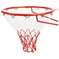 Сетка баскетбольная ONLYTOP, 50 см, нить 3 мм, 2 шт.