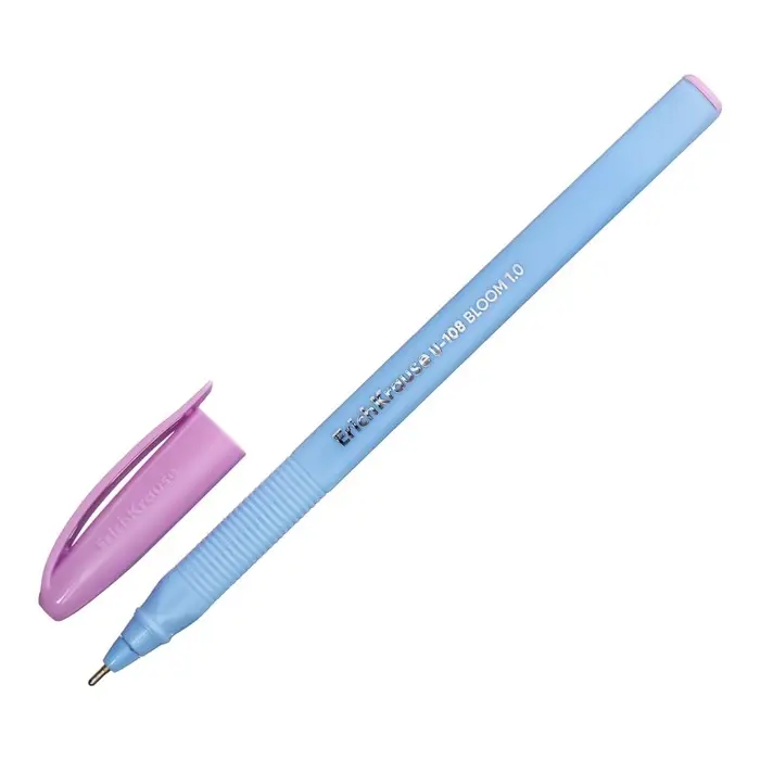 Ручка шариковая, ErichKrause, U-108 Stick Ручка шариковая, ErichKrause, U-108 Stick "Pastel Bloom" узел 1.0 мм цвет синяя
